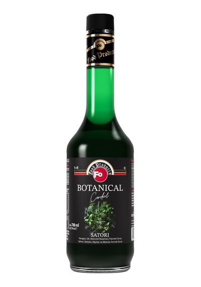Fo Tarhun Dereotu Reyhan ve Biberiye Aromalı Şurup Satori 700 ML