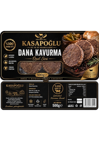 Kasapoğlu Lüx Kavurma 500 G