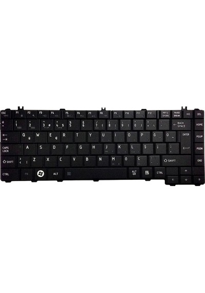 Toshiba Uyumlu Satellite C640, L735, L630, L635, L735D Klavye Tuş Takımı - 32247395