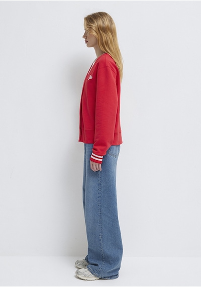 Mavi - Mavi Baskılı Kırmızı Sweatshirt 1s10511-70477 Kırmızı