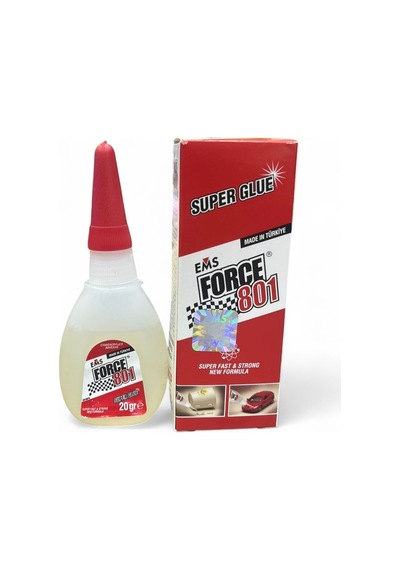 Ems Force 801 Hızlı Japon Yapıştırıcısı 20 Gram-