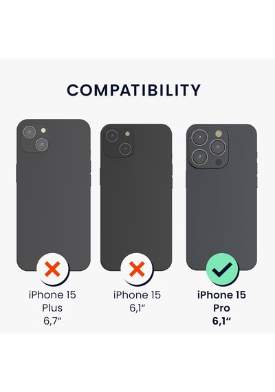 Teknomoda Apple Uyumlu iPhone 15 Pro Kılıf 360 Şeffaf Ön Arka Korumalı Şeffaf Silikon