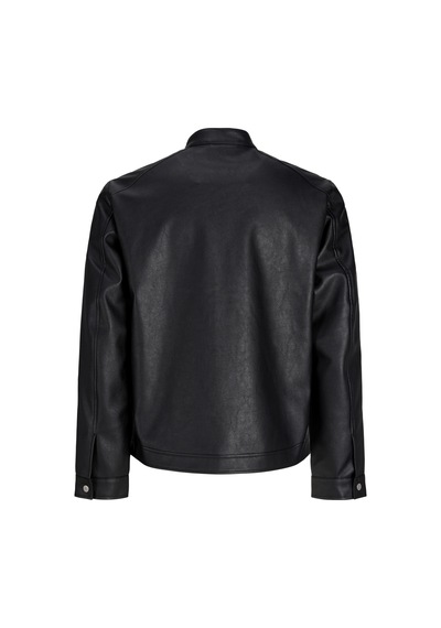 Jack&jones Orıgınals Erkek Yüksek Yaka Fermuar Kapamalı Ceket - Norrebro - 12301595 Siyah