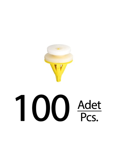 Renault İçin Döşeme Klipsi- 100 Adet