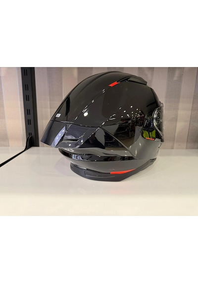 Axxıs Kask Panther Sv Solıd A1 Parlak Sıyah Siyah
