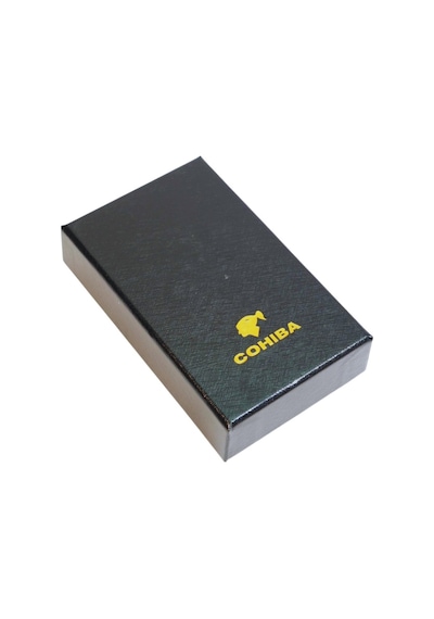 Cohiba 4 Torch Pürmüz Delicili Siyah Metal Puro Çakmağı