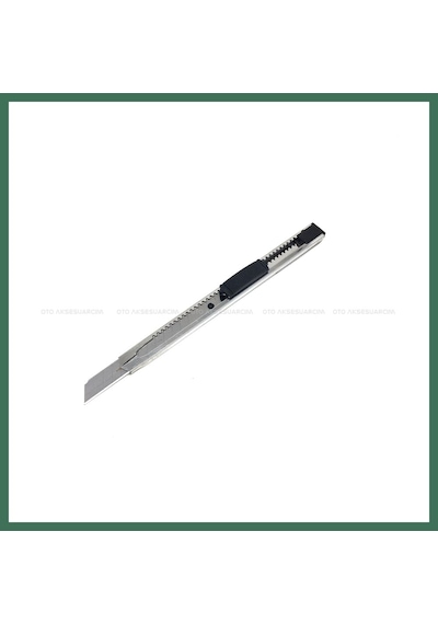 En-cag Metal Dar Maket Bıçağı İnce Falçata 9mm Bss