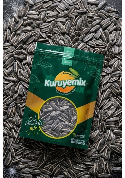 Birinci Sınıf Siyah Ayçekirdeği Kavrulmuş Tuzlu - Taptaze Ve Çıtır Lezzet 250g