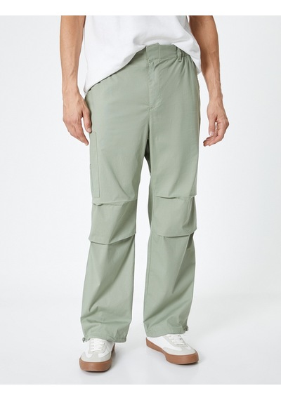 Koton Oversize Paraşüt Pantolon Kargo Cep Detaylı Haki 4sam40051hw Haki Koton Oversize Paraşüt Pantolon Kargo Cep Detaylı Haki 4sam40051hw Haki