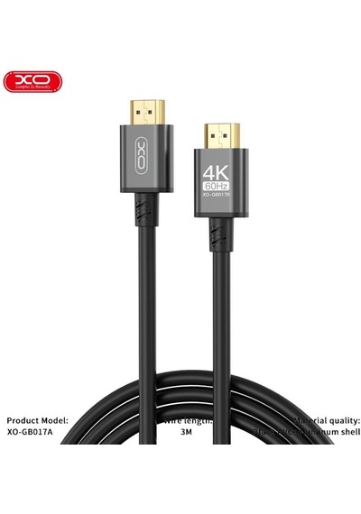 Gb017a Hdmı Dijital 4k 3m Data Veri Aktarım Bağlantı Kablosu - 60hz Hd Görüntü Aktarımı