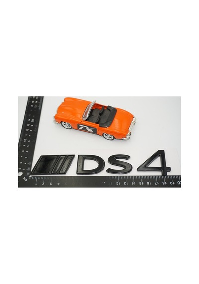 Ds4 Bagaj Siyah Abs Logo Arma Yazı Citroen İle Uyumlu