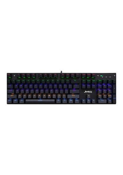 Jedel Kl-138 Mekanik Oyuncu Klavyesi - Blue Switch, Rgb Aydınlatmalı