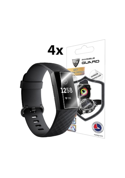 Ipg Fitbit Charge 3 Ekran Koruyucu (4 Adet)
