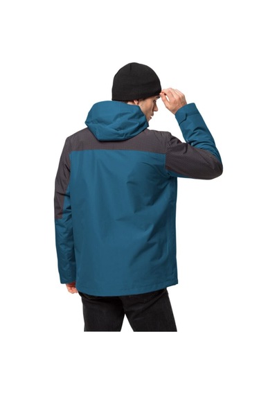 Jack Wolfskin Dna Rhapsody 3ın1 Erkek Outdoor Mont Lacivert Lacivert