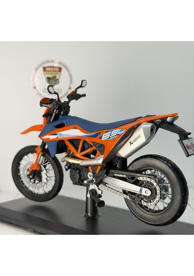 Ktm 690 Smc R - 1:12 Ölçek 18cm Kutulu Diecast Motosiklet Modeli