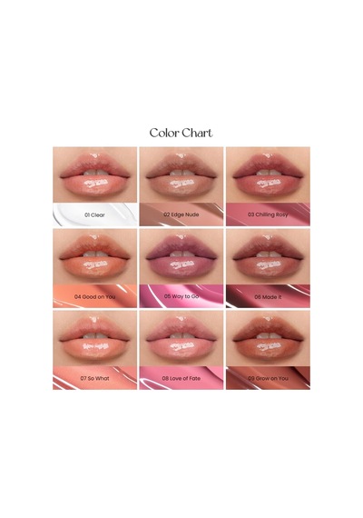 Dudaklara Dolgun Ve Işıltılı Görünüm Sunan Gloss Ink Glasting Lip Gloss 9 Grow On You