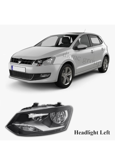 Polo Ön Sol Far Lambası Hella Tip 2010 2011 2012 2013 2014 Modeller İçin