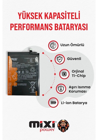 Xiaomi Poco F3 / Redmi K40 / K40 Pro Uyumlu Tam Kapasite Batarya