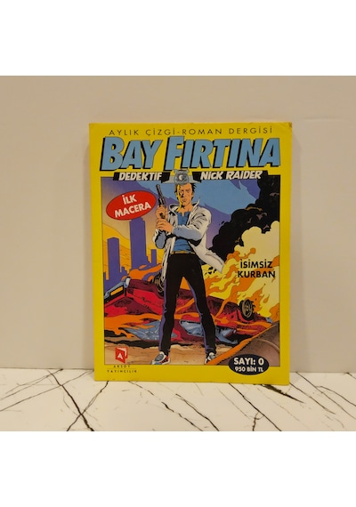 Bay Fırtına - Dedektif Nıck Raıder Sayı 0