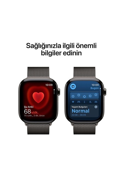 Apple Watch Series 11 MF8U4TU/A GPS + Cellular 42 MM Arduvaz Titanyum Kasa Akıllı Saat (Apple Türkiye Garantili Apple Watch Series 11 MF8U4TU/A GPS + Cellular 42 MM Arduvaz Titanyum Kasa Akıllı Saat (Apple Türkiye Garantili