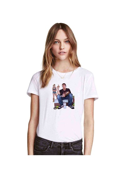 Gta V Jimmy De Santa Kadın Beyaz Tshirt