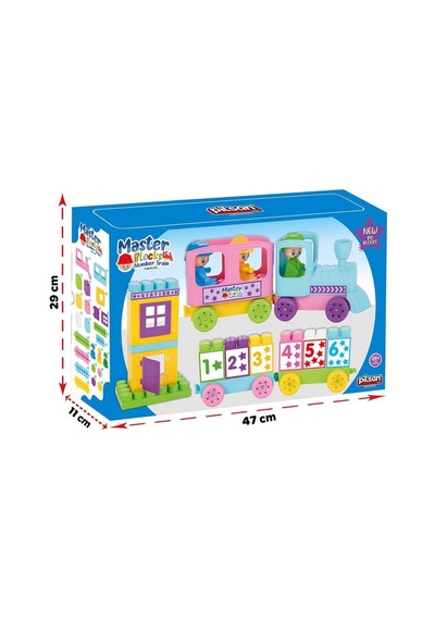 Nessiworld 03 605 Master Blok Rakamlı Tren -pilsan Oyuncak-39243