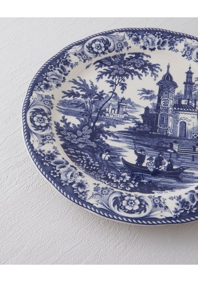 Preston Stoneware Servis Tabağı 26 Cm Lacivert