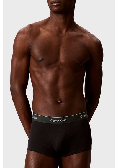 Calvin Klein Pamuklu Logolu 3 Pack Boxer Lv00nb43893zk Erkek Boxer Lv00nb4389 3zk Siyah