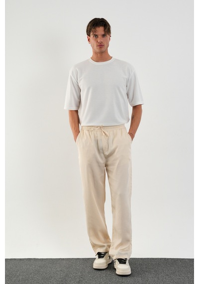 Redline Fate Erkek Baggy Rahat Pantolon Bej