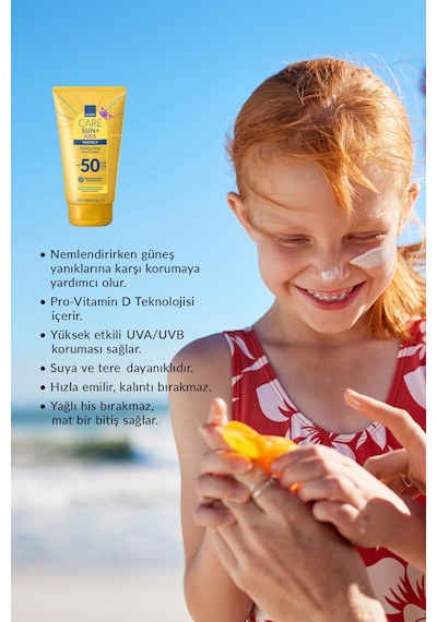 Avon Care Sun+ Protect Çocuklar İçin Nemlendirici Güneş Kremi SPF50 3 x 150 ML