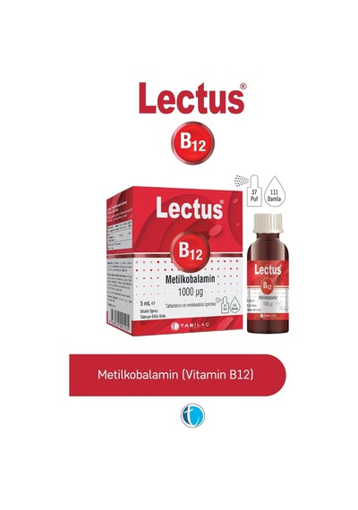 Metil B12 Dil Altı Sprey 5 Ml / 1000 Mcg