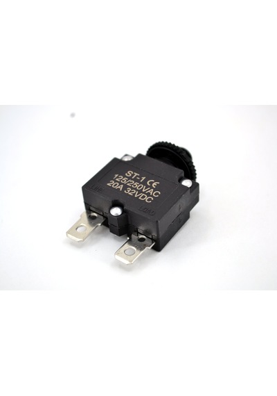 Resetli Termik Sigorta 20a 32v Dc 125/250v Ac
