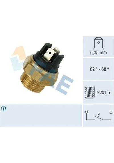 Fae Fan Müşürü 82/68 C Kablosuz 2 Fiş