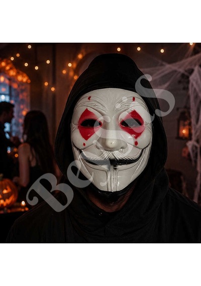 Cadılar Bayramı Vandetta Maske Tüm Yaşlar