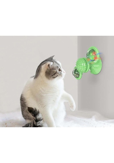 Pet Life 'windmill' Dönen Vakumlu Dönen Kedi Oyuncağı S851