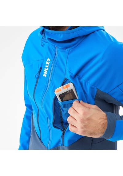 Millet Whıte Softshell Erkek Ceket Mıv9905 N3176 Mavi