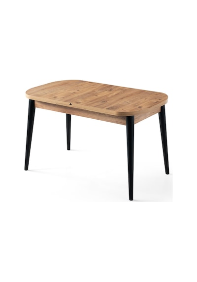 Nisa Açılır Mdf Oval Mutfak Masası 70x110 Çam
