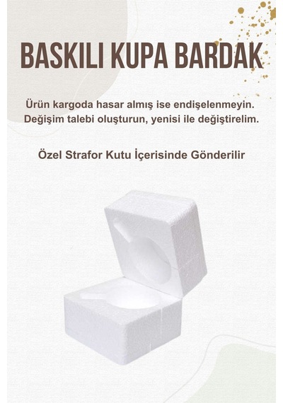 Meğer Ne Çok Geri Sığdırmışsın Ömrüne Kupa - Baskılı Kupa Bardak Beyaz