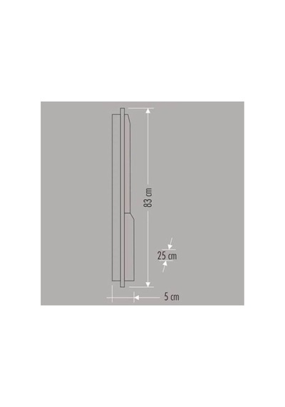 Ct-4642 300 Watt Solar Sokak Lambası Beyaz