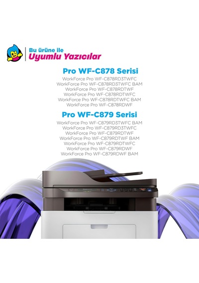 Epson Workforce Pro Wf-c878rd3twfc Uyumlu Kartuş Takımı / T05a1