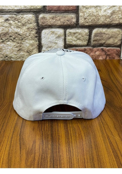 Hamze Ny Yankees Hip-hop Snapback Rapper Basket Beyzbol Şapka Cap Beyaz