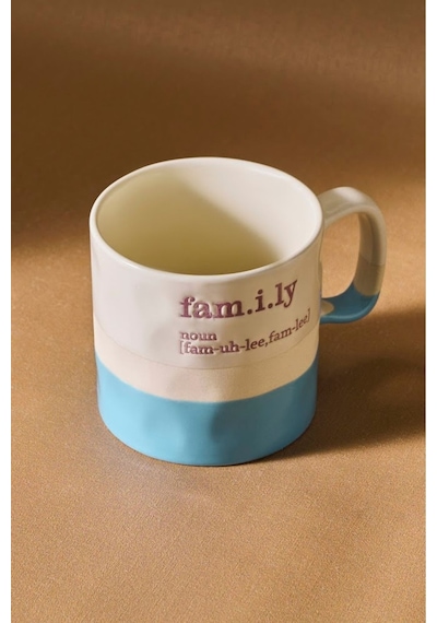 Karaca Family Mavi Kupa 320 ml