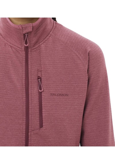 Salomon Salomon Essential Lightwarm Kadın Kırmızı Fleece 23303 Bordo