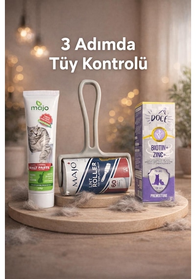 Majo Doce Kedi Tüy Bakım Seti