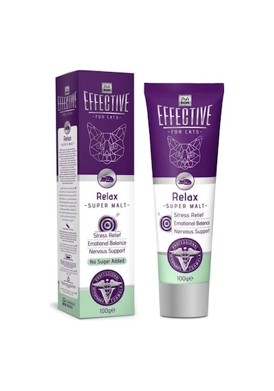 Effective Relax Super Kedi Tüy Yumak Engelleyici Malt 100gr