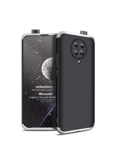 Microsonic Xiaomi Redmi K30 Pro Kılıf Double Dip 360 Protective