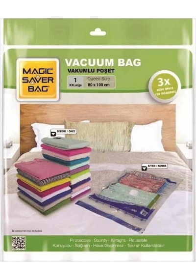 Vakumlu Hurç 80x100 Çok Renkli