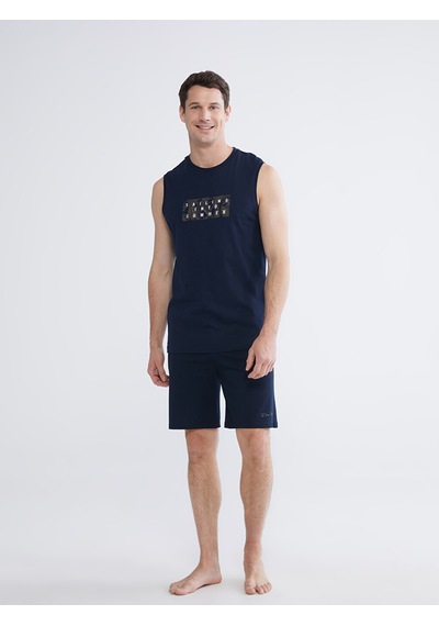 Lc Waikiki Lc Waıkıkı Lacivert Slim Fit Erkek Şort 2'li