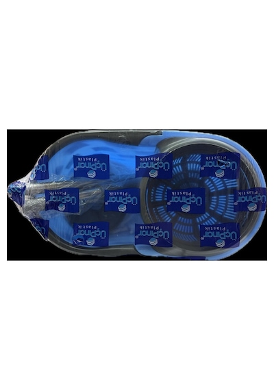 Üçpınar Döner Başlıklı Mikrofiber Otomatik Sıkmalı Temizlik Seti 360 Dönen Mop Paspas Ve Yıkama Kovası