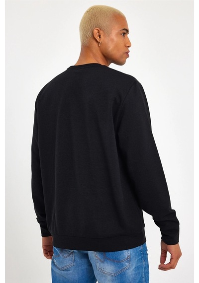 Erkek Bisiklet Yaka Regular Fit Sweatshirt Spr 20k30 001
